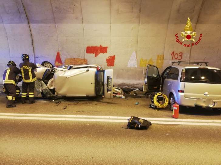 Incidente mortale in galleria sulla SS45 a Torriglia