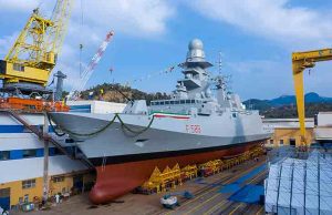 Fincantieri: varata al Riva Rigoso la 10^ fregata Emilio Bianchi