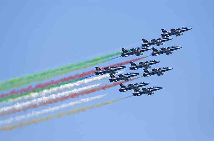 Confermato Air Show delle Frecce Tricolori ad Andora