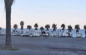 2020: Fuga da Milano. Camper arrivati nottetempo in Liguria dopo decreto Conte | Foto