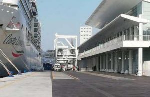 Ieri iniziato lo sbarco dalla Costa Luminosa