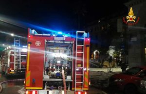 Ad Alassio incendio in un ristorante che preparava pasti d’asporto
