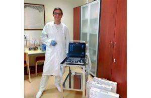 Coronavirus | Donato un ecografo portatile all’ospedale Santa Maria di Misericordia