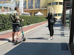 Fantantonio a spasso per lo stadio di Albaro