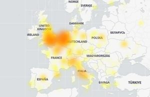 Problemi di funzionamento per Facebook