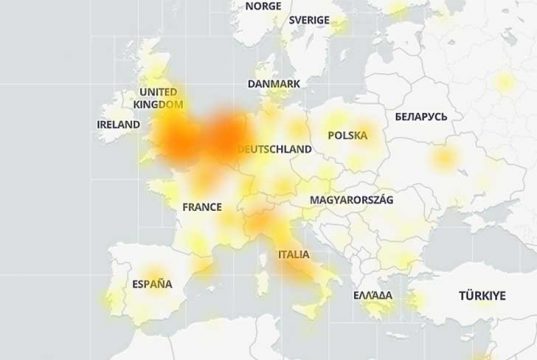 Problemi di funzionamento per Facebook