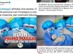 Auguri Italia che resiste, ma il Pd pubblica foto di medici cinesi: gaffe di Zingaretti
