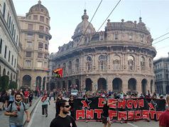 Corteo Antifa a Genova, rinominate alcune strade