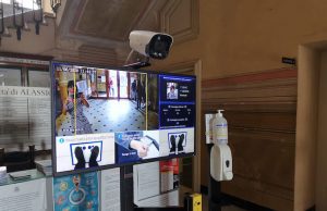 Alassio: installato un termoscanner in Comune