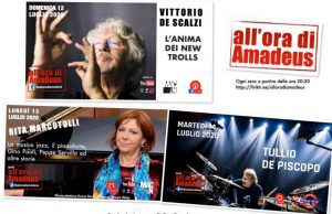 All’Ora di Amadeus con De Scalzi, Marcotulli e De Piscopo