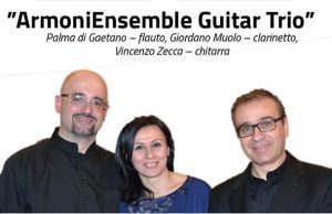Armoni Ensemble Guitar Trio, il 1 agosto a Loano