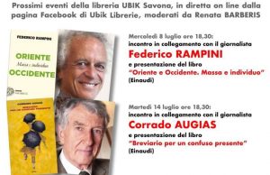 UBIK Savona, diretta on line con Augias e Rampini