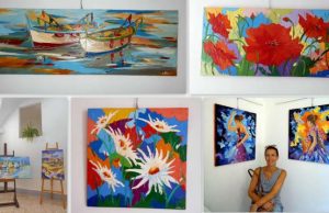 Varazze, al via la mostra della pittrice Paola Defilippi