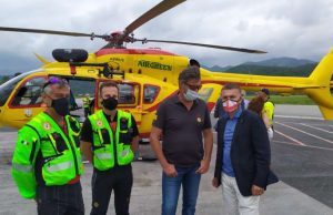 Inaugurato nuovo servizio elisoccorso: ieri il primo intervento in Liguria | Fotoreportage