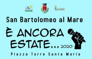 A San Bartolomeo al Mare stasera musica punk rock