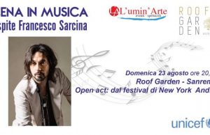 Francesco Sarcina, Roof Garden Sanreno e Unicef