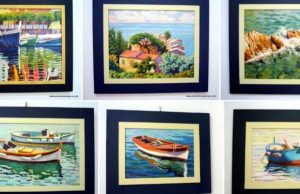 I colori di Mario Ghiglione in mostra a Varazze