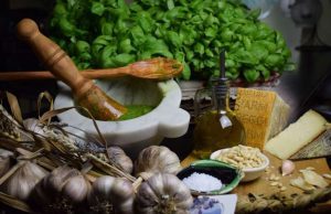 Tutto in un tuffo, Mar Ligure, olio e basilico