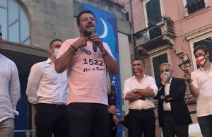Disco chiuse e porti aperti: Governo di incapaci. Seconda tappa di Salvini in Liguria