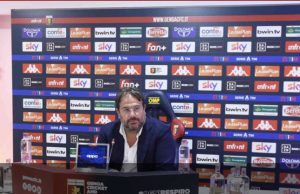 Genoa, conferenza di Faggiano: Siamo uniti e compatti