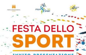 Dal 25 al 27 settembre, Festa dello Sport
