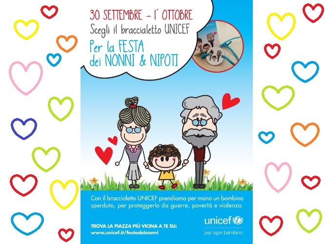 Grande Evento Di Piazza Unicef Per La Festa Dei Nonni