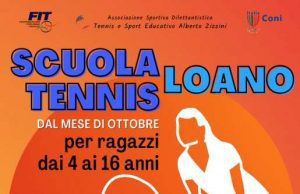 Loano, corso di tennis gratuito tenuto dall’Asd Tennis