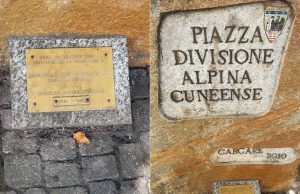 Casapound riqualifica l’area del monumento agli Alpini di via Garibaldi a Carcare