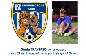 Calcio Femminile / Il Campomorone Ladies batte il Genoa in Coppa (2-0)