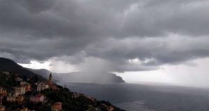 Meteo Liguria Arpal: piogge nell’interno e possibili sulla costa