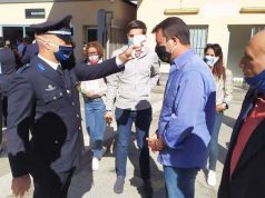 E’ iniziato a Cairo Montenotte il tour elettorale di Salvini in Liguria
