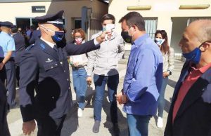 E’ iniziato a Cairo Montenotte il tour elettorale di Salvini in Liguria
