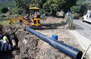 Riparato tratto della linea principale dell’acquedotto di Alassio