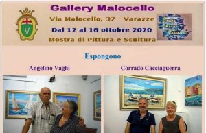 Mostra di Angelino Vaghi e Corrado Cacciaguerra a Varazze