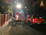 Villa Fontane, incendio abitazione: tre ricoverati in ospedale