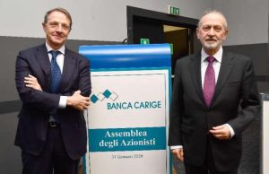 Carige: raggruppamento azioni e conversione risparmio