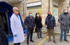 Brunetto: al via i tamponi rapidi anche a Pietra Ligure. Sanità territoriale in prima linea