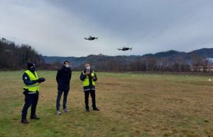 La Polizia municipale della Spezia a scuola di droni
