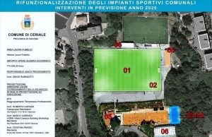 Restyling degli impianti sportivi di Ceriale
