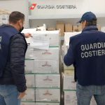 La Guardia costiera della Spezia sequestra 64 kg di prodotti ittici