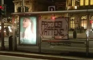 Contestazione a Preziosi, tante scritte comparse a Genova