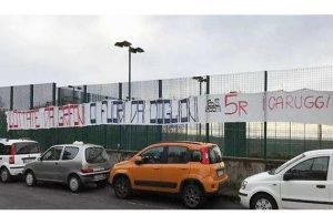 Genoa, striscione a Pegli: lottate da Grifoni o fuori dai cog….