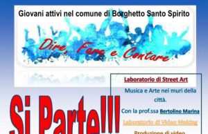 Parte a Borghetto S.Spirito il progetto, Dire, fare, contare
