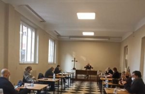 Ad Albenga il vescovo Borghetti ha incontrato la stampa