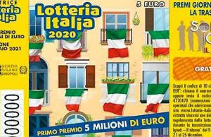 Questa sera l’estrazione del biglietto della Lotteria Italia