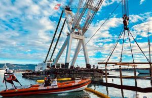 Recuperato il Lady Vanilla affondato in porto a Loano