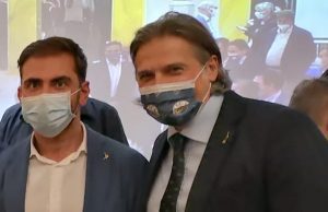 Ponte Albiano, detriti crollo rimossi da piena. Medusei e Mai: simbolo Governo allo sfascio