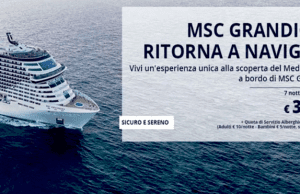 Msc Grandiosa salpata ieri sera da Genova, ripresa delle crociere nel Mediterraneo