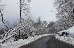 Al via l’Allerta gialla per neve nelle Valli savonesi e Stura
