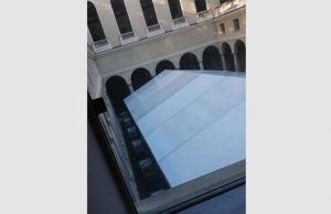 Inchiesta Morandi, in allestimento tensostruttura presso il Tribunale di Genova